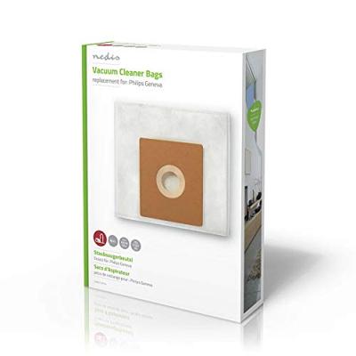Nedis Stofzuigerzak | 4 Stuks | Synthetisch | voor Philips | Wit | 1 stuks - DUBG222PHI4 DUBG222PHI4