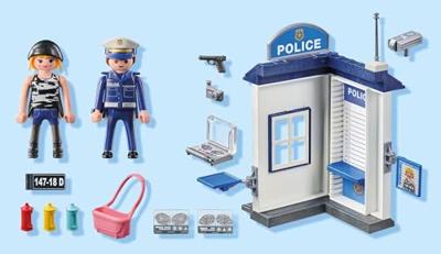 PLAYMOBIL 71733 Politieverhoorkamer - thumbnail