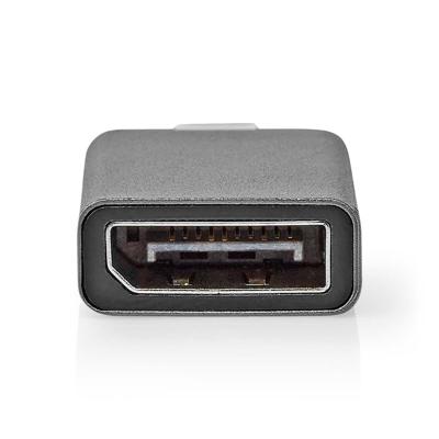 Nedis USB-C Adapter | USB-C Male naar DisplayPort Female | 1 stuks - CCGP64350GY CCGP64350GY - thumbnail