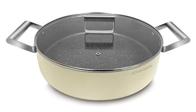 Braadpan - ARTHUR MARTIN - AM6523 - 24 cm met deksel - Gesmeed aluminium - Alle warmtebronnen inclusief inductie + oven
