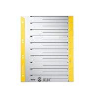 Scheidingsbladen leitz 1652 karton a4 230 gr geel - thumbnail
