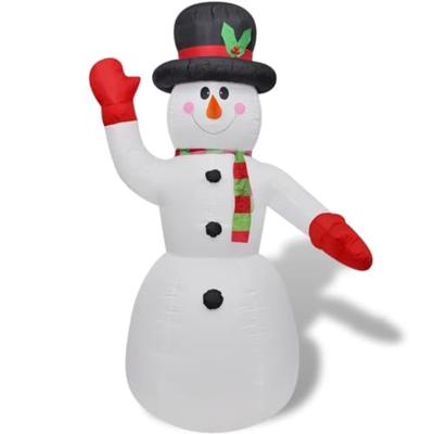 VidaXL Opblaasbare sneeuwpop 240 cm VidaXL Opblaasbare sneeuwpop 240 cm