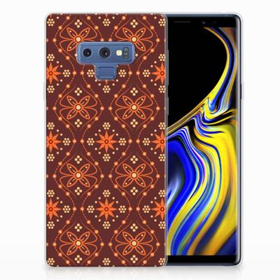 Samsung Galaxy Note 9 | TPU bumper | Batik Brown