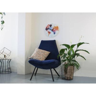 NeXtime NE-8187 Wandklok Colorful Ø43 Glas Multicolor