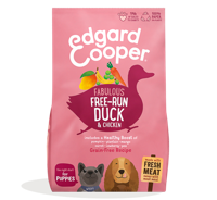 Edgard & Cooper Puppy Eend & Kip 700gr - thumbnail