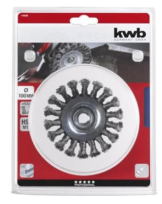 kwb AGGRESSO-FLEX ® KEGELBÜRSTE, STAALDRAAD, GEZOPFT 719330 1 stuk(s)