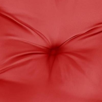 Tuinbankkussens 2 st 120x50x7 cm oxford stof rood - thumbnail