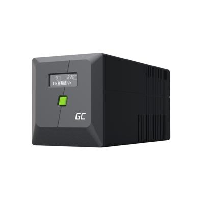 Green Cell UPS Line-interactive 1 kVA 600 W 4 AC-uitgang(en)