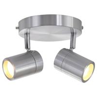Steinhauer Dubbele badkamerspotUpround LED - 2487ST - thumbnail