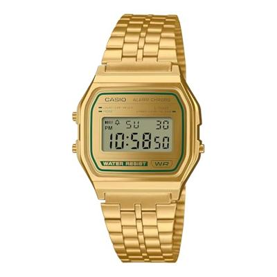 Unisex horloge Casio A158WEGV-9AEF Gouden