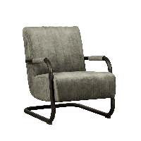 Sohome Fauteuil 'Raisa' Velvet, kleur Groen - thumbnail