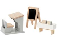 byAstrup houten poppenhuis klaslokaal 3 delig - thumbnail