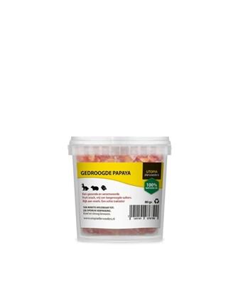UTOPIA GEDROOGDE PAPAYA 80 GR UTOPIA GEDROOGDE PAPAYA 80 GR