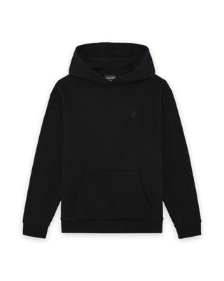 Lyle & Scott winter hoodie jongens - zwart