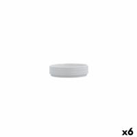 Kom Ariane Artisan Keramisch Wit 12 cm (6 Stuks) - thumbnail