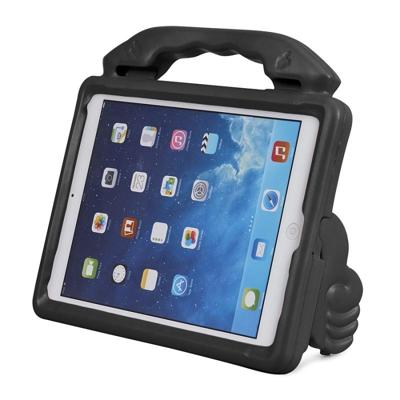 Schokbestendige EVA duim bumper case met handvat & houder voor iPad 9.7 (zwart) Schokbestendige EVA duim bumper case met handvat & houder voor iPad 9.7 (zwart)