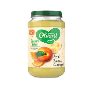 Olvarit 6m+ Appel Banaan Sinaasappel Olvarit 6m+ Appel Banaan Sinaasappel