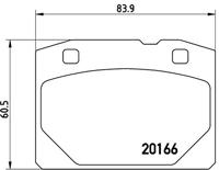 Remblokken set P44013 - thumbnail