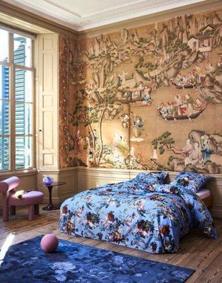 Essenza Isabella Azur blue Dekbedovertrek