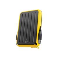 Silicon Power sp010tbphd66ss3y armor a66 portable hdd, 1 tb, usb3.2 gen 1, yellow, certificate - thumbnail