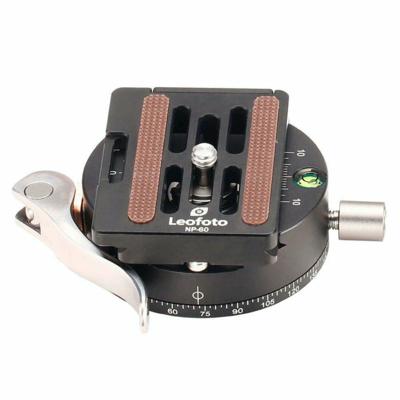 Leofoto PCL-60 Quick Release Panning Clamp met NP-60 Snelkoppelingsplaat