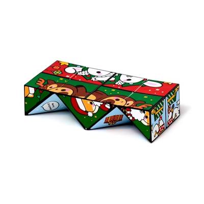 Kerstmis Adoramals Puzzel Kubus Speelgoed