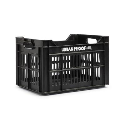 Gerecyclede Fietskrat Urban Proof Click 30 Liter - zwart Gerecyclede Fietskrat Urban Proof Click 30 Liter - zwart