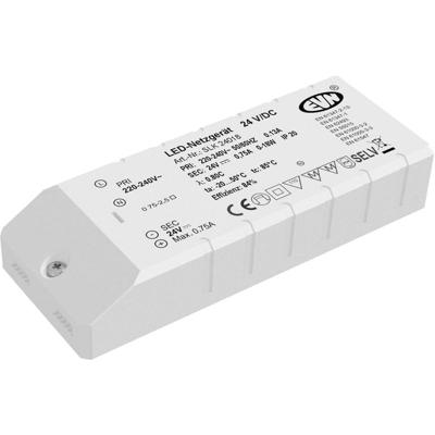 EVN SLK24018 LED-transformator Constante spanning 24 V/DC 1 stuk(s) EVN SLK24018 LED-transformator Constante spanning 24 V/DC 1 stuk(s)