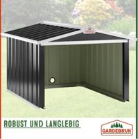 Robotmaaier Garage Antraciet Metaal 86x100x63cm - thumbnail