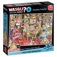 Jumbo Wasgij Retro Mystery 5 puzzel zondagse lunch - 1000 stukjes - thumbnail
