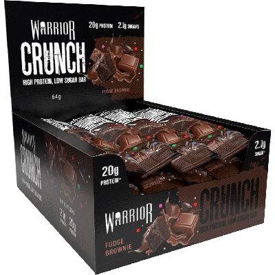 Warrior Crunch Bar Fudge Brownie (12 x 64 g) Warrior Crunch Bar Fudge Brownie (12 x 64 g)