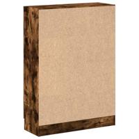 Boekenkast 82,5x30,5x115 cm bewerkt hout gerookt eikenkleurig - thumbnail
