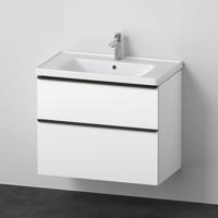 Badkamermeubelset Duravit D-Neo Wastafel Keramiek 80x48x62.5 cm Mat Wit - thumbnail