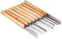 Brüder Mannesmann Houtdraaibeitelset 8 dlg (Hobby) - 691-8 - thumbnail
