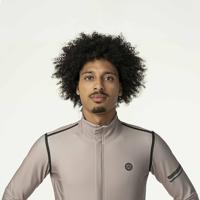 AGU Rain Jersey Fietsshirt Lange Mouwen Performance Heren - Grijs - S - thumbnail