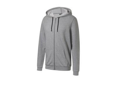 CRIVIT Heren hoodie met rits (Grijs, M)