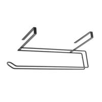 Metaltex keukenrolhouder 35x18x10 cm zwart - thumbnail