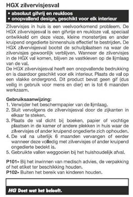HG zilvervisjesval 2 stuks