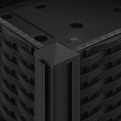 VidaXL Plantenbak verhoogd 40x40x23 cm polypropyleen