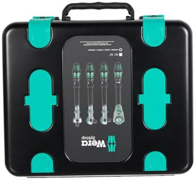 Wera 8100 SA/SC 2 Zyklop Speed ratel- en doppenset, 1/4"-aandrijving en 1/2"-aandrijving, metrisch, 43 -delig - 1 stuk(s) - 05160785001 - thumbnail