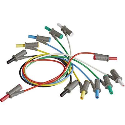 VOLTCRAFT MSB-501 Veiligheidsmeetsnoer Banaanstekker 4 mm Banaanstekker 4 mm 0.50 m Zwart 1 stuk(s) VOLTCRAFT MSB-501 Veiligheidsmeetsnoer Banaanstekker 4 mm Banaanstekker 4 mm 0.50 m Zwart 1 stuk(s)