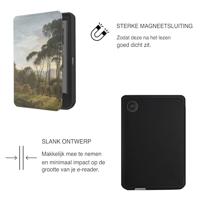 Lunso Kobo Clara BW / Clara Colour hoesje (6 inch) - Vegan Saffiano Leren Sleep Cover - Italian Landscape - thumbnail
