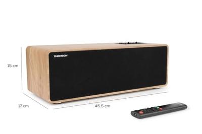 Bluetooth speaker - THOMSON - Hout en zwart
