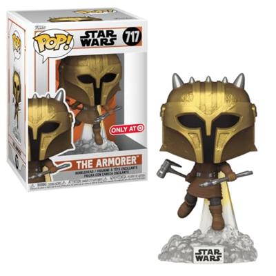 Star Wars The Mandalorian Funko Pop Vinyl: The Armorer (with Jetpack)