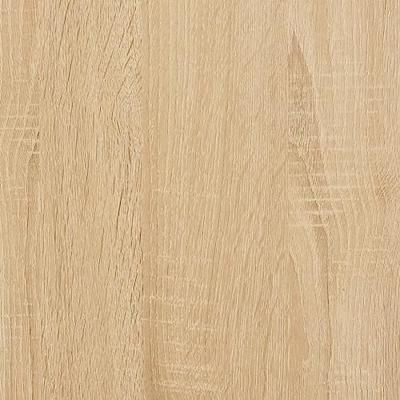 VidaXL Bijzettafel 33x33x34,5 cm bewerkt hout sonoma eikenkleurig