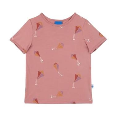 T-shirt voor meisjes met UV-bescherming ILTA SUN FINKID perzik T-shirt voor meisjes met UV-bescherming ILTA SUN FINKID perzik