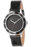 Horlogeband Marc by Marc Jacobs MBM1087 Leder Zwart 18mm - thumbnail