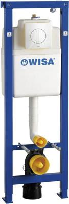 Wisa XS Inbouwreservoir - 118x38cm - frontbediening - met bedieningsplaat Glans Wit 8050452712 Wisa XS Inbouwreservoir - 118x38cm - frontbediening - met bedieningsplaat Glans Wit 8050452712