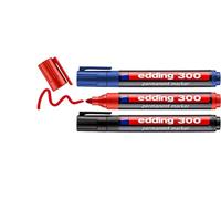 Viltstift edding 300 rond 1.5-3mm blist3 assorti - thumbnail
