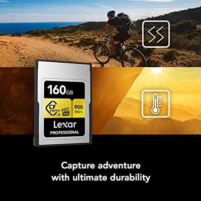 Lexar Pro Gold 160GB CFexpress Type A VPG400 - R900/W800 MB/s - thumbnail